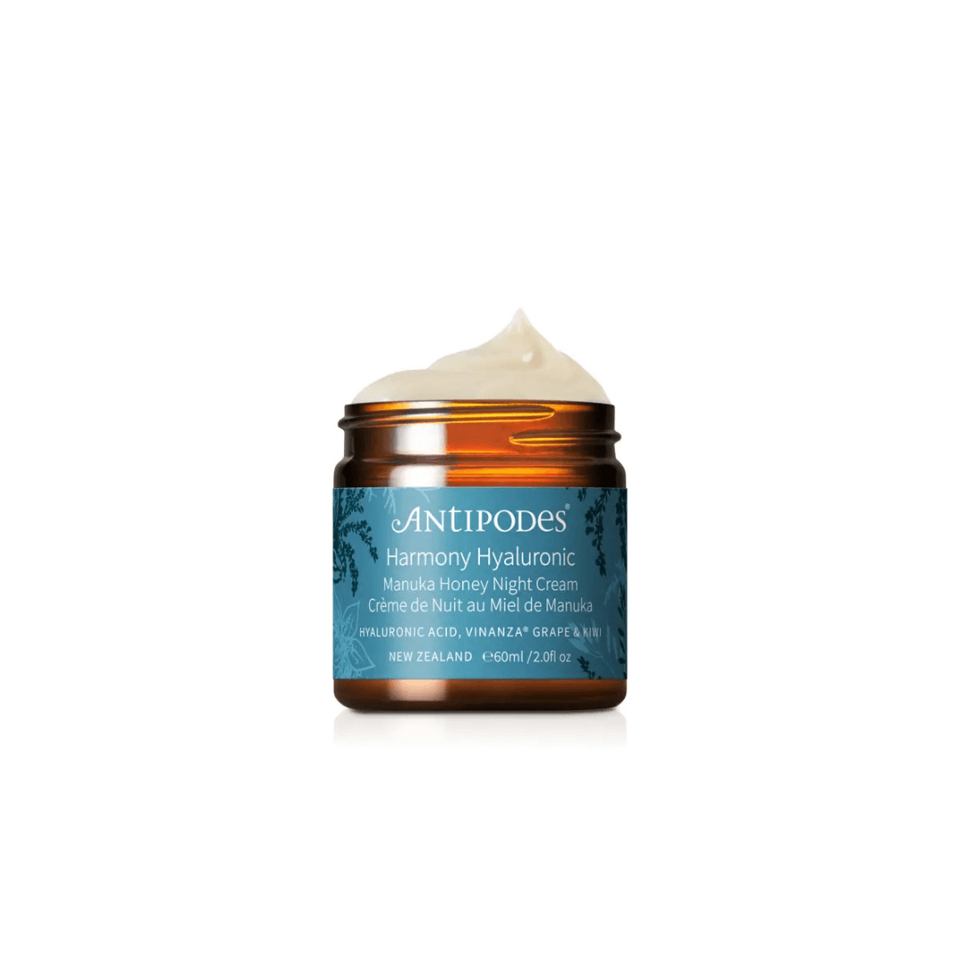 Crema de noche Harmony de Antipodes con miel de mānuka