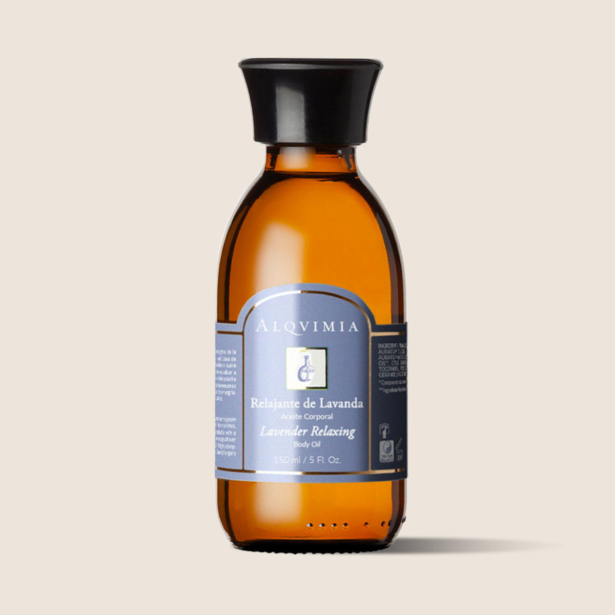Aceite Corporal Relajante de Lavanda de Alqvimia, 150 ml
