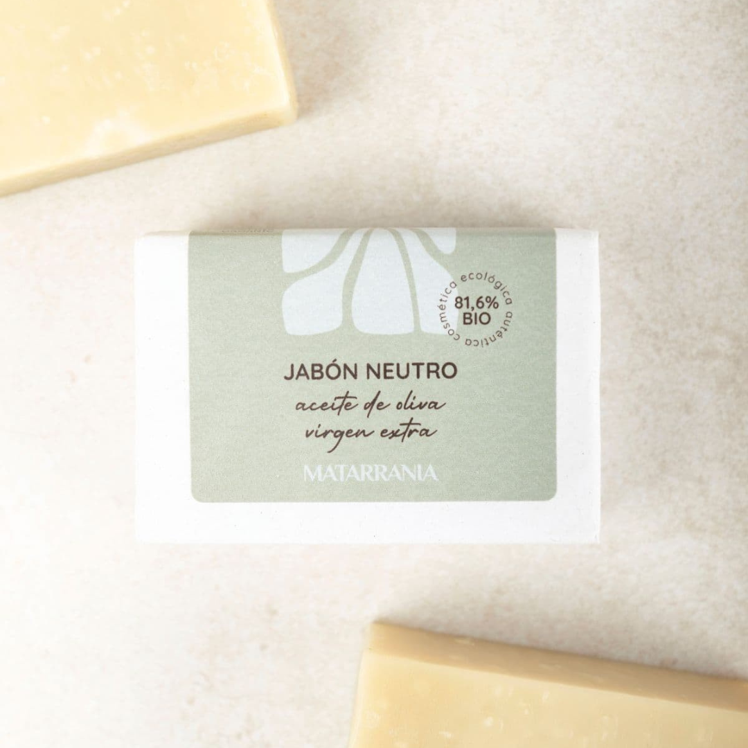 PASTILLA DE JABÓN BIO NEUTRO SIN PERFUME
