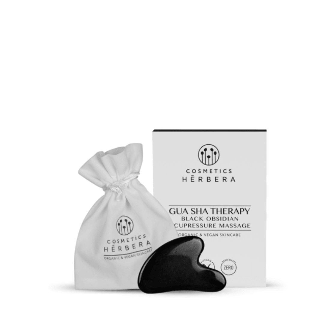 GUA SHA THERAPY BLACK OBSIDIAN ACUPRESSURE MASSAGE