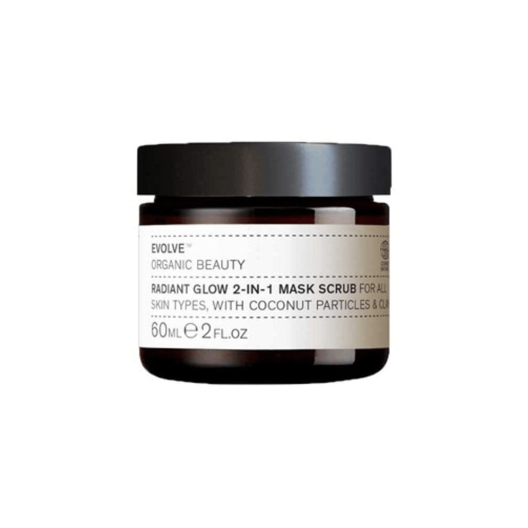 RADIANT GLOW 2-IN-1 MASK SCRUB EVOLVE
