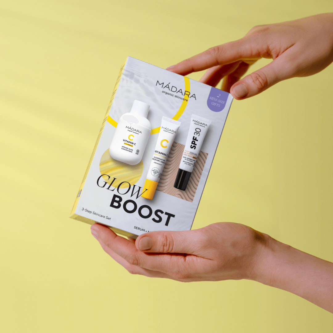 GLOW BOOST SET DE CUIDADO DE LA PIEL EN 3 PASOS