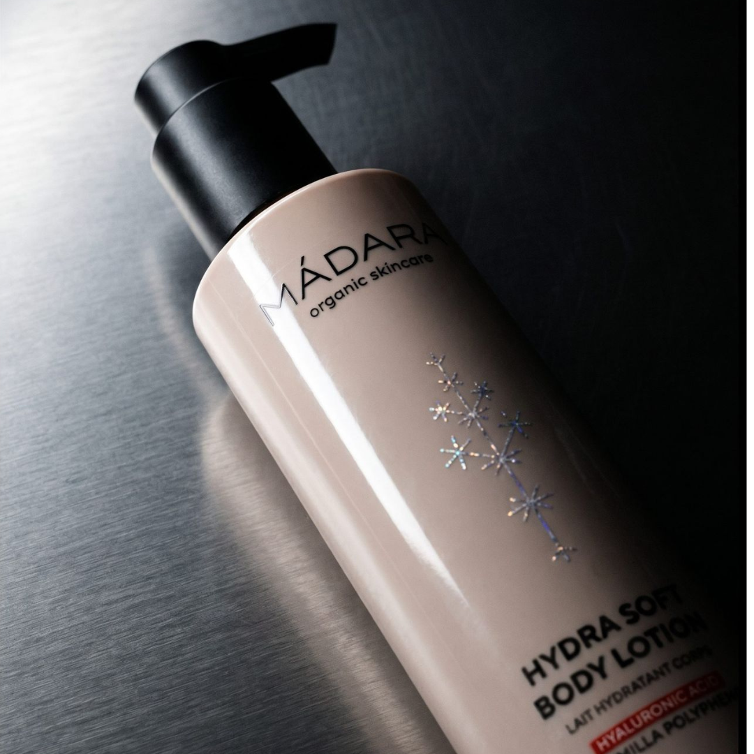 Hydra Soft Body Lotion · Loción Corporal Hidratante con Ácido Hialurónico · Mádara · 250 ml