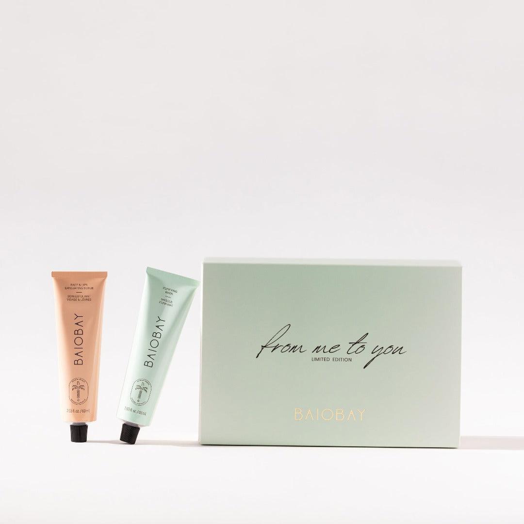 SET FACIAL BAIOBAY | MASCARILLA PURIFICANTE Y EXFOLIANTE