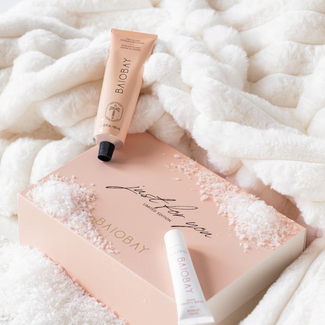 SET EXFOLIANTE FACIAL Y BÁLSAMO LABIAL