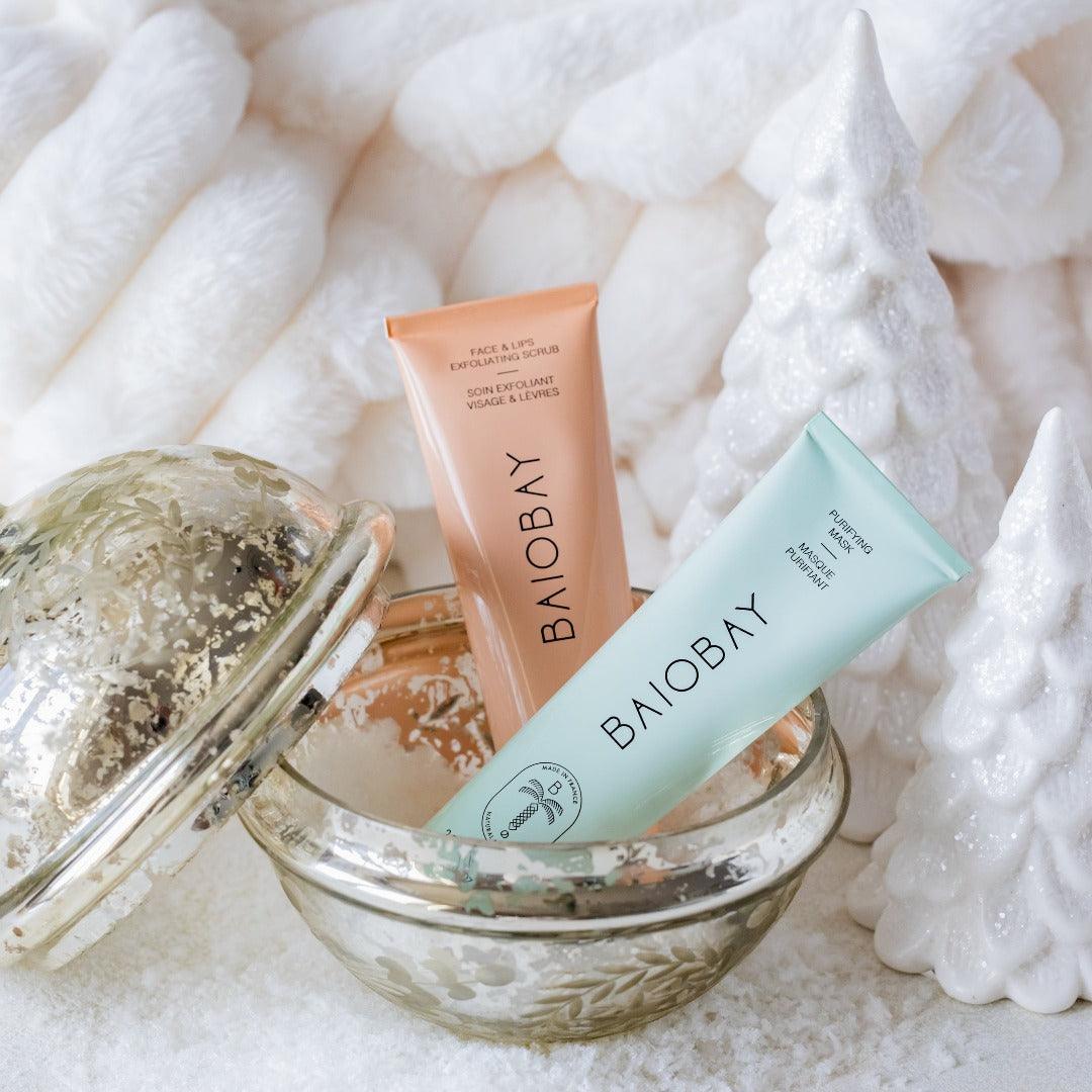 SET FACIAL BAIOBAY | MASCARILLA PURIFICANTE Y EXFOLIANTE