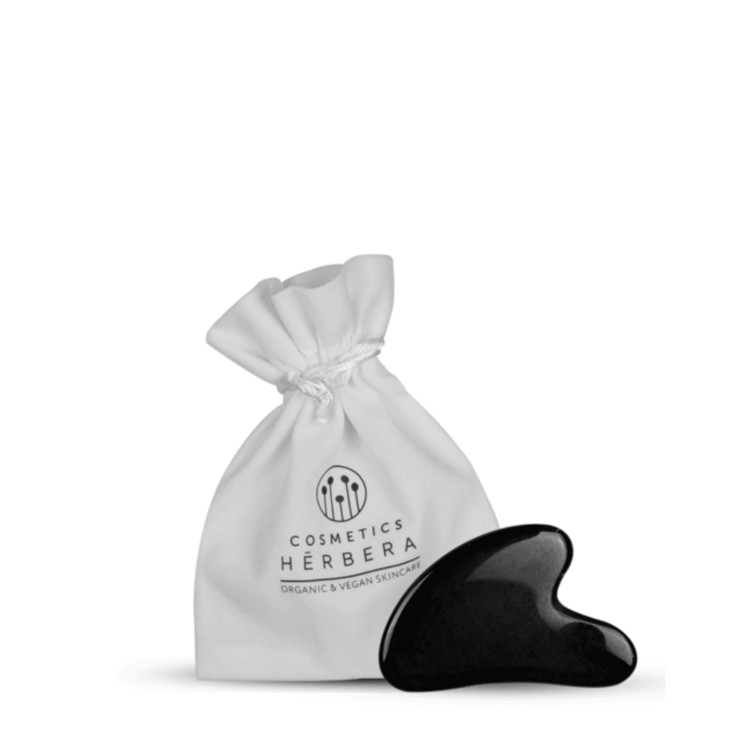 GUA SHA THERAPY BLACK OBSIDIAN ACUPRESSURE MASSAGE