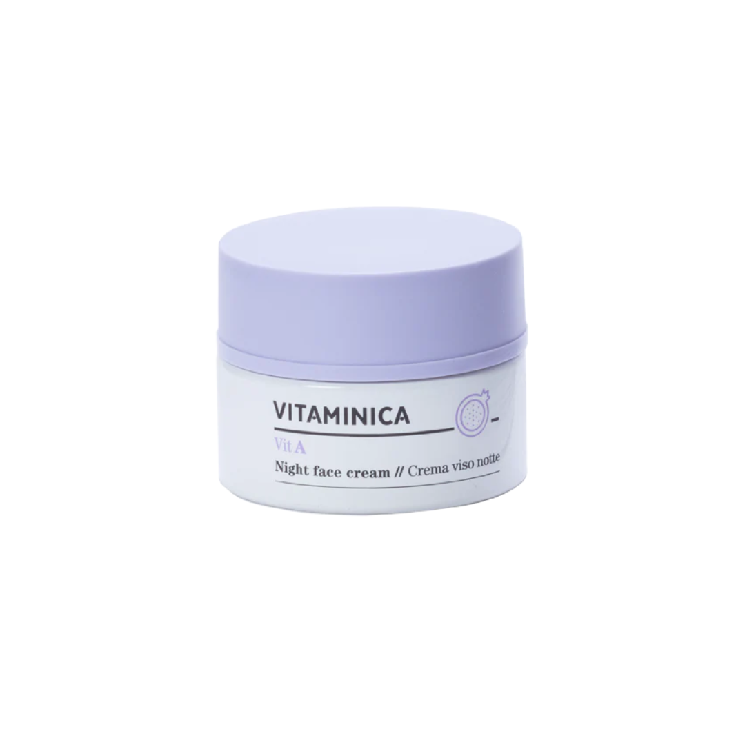 Crema de Noche Vitaminica · Retinol y Vitamina A · Bioearth · 50 ml
