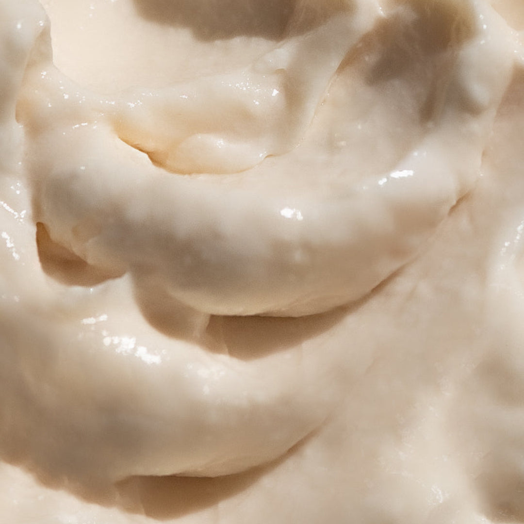 Textura de la crema corporal Fine Fleur