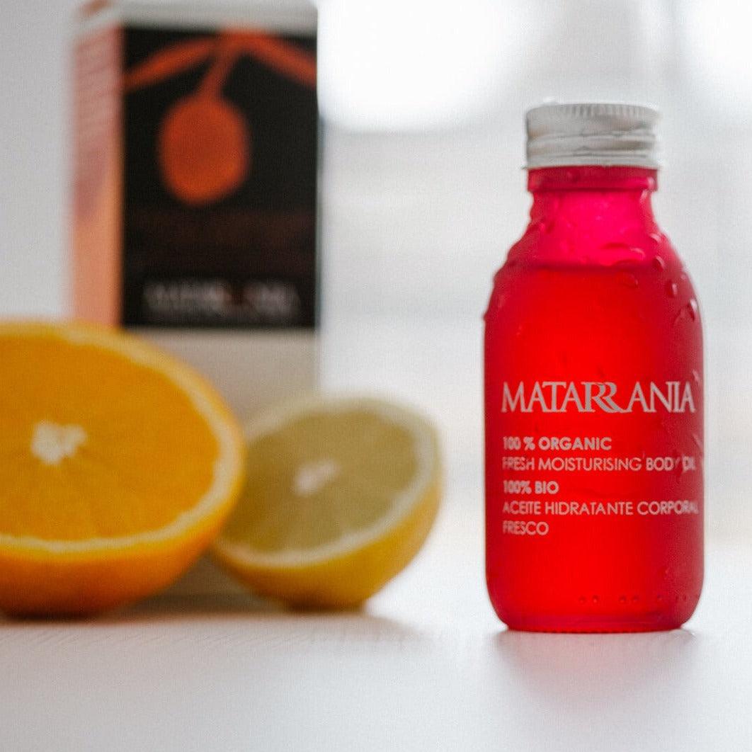 ACEITE HIDRATANTE CORPORAL LIMÓN,NARANJA Y MANDARINA 100% BIO