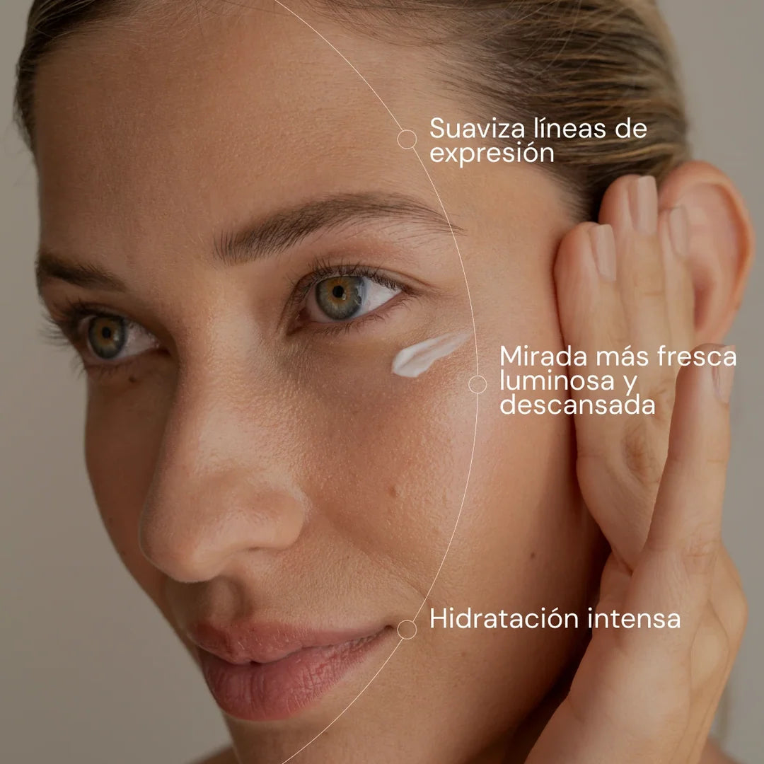 Textura del contorno de ojos revitalizador de Salad Code