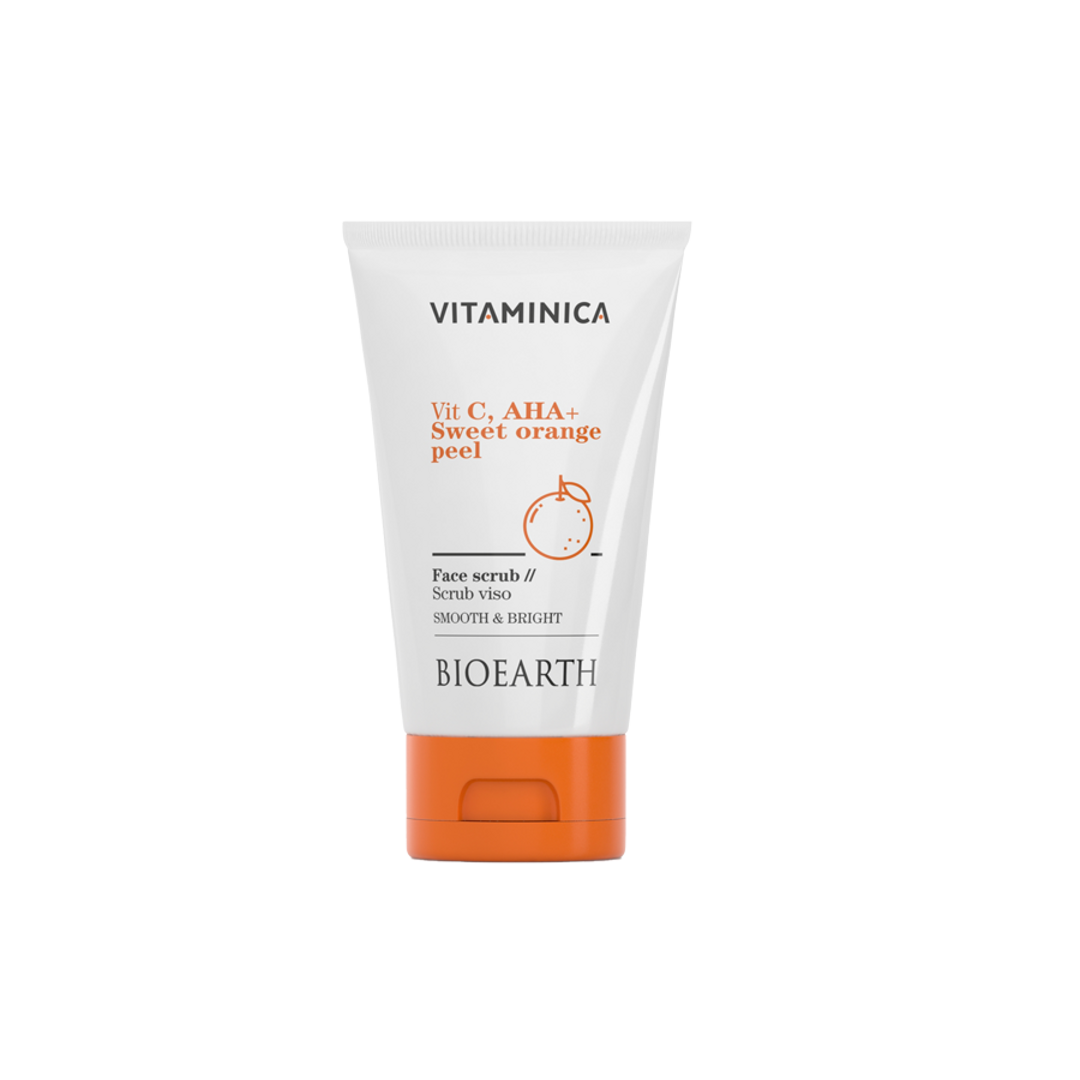 Exfoliante facial vitamina C y AHA Bioearth Vitaminica 150 ml