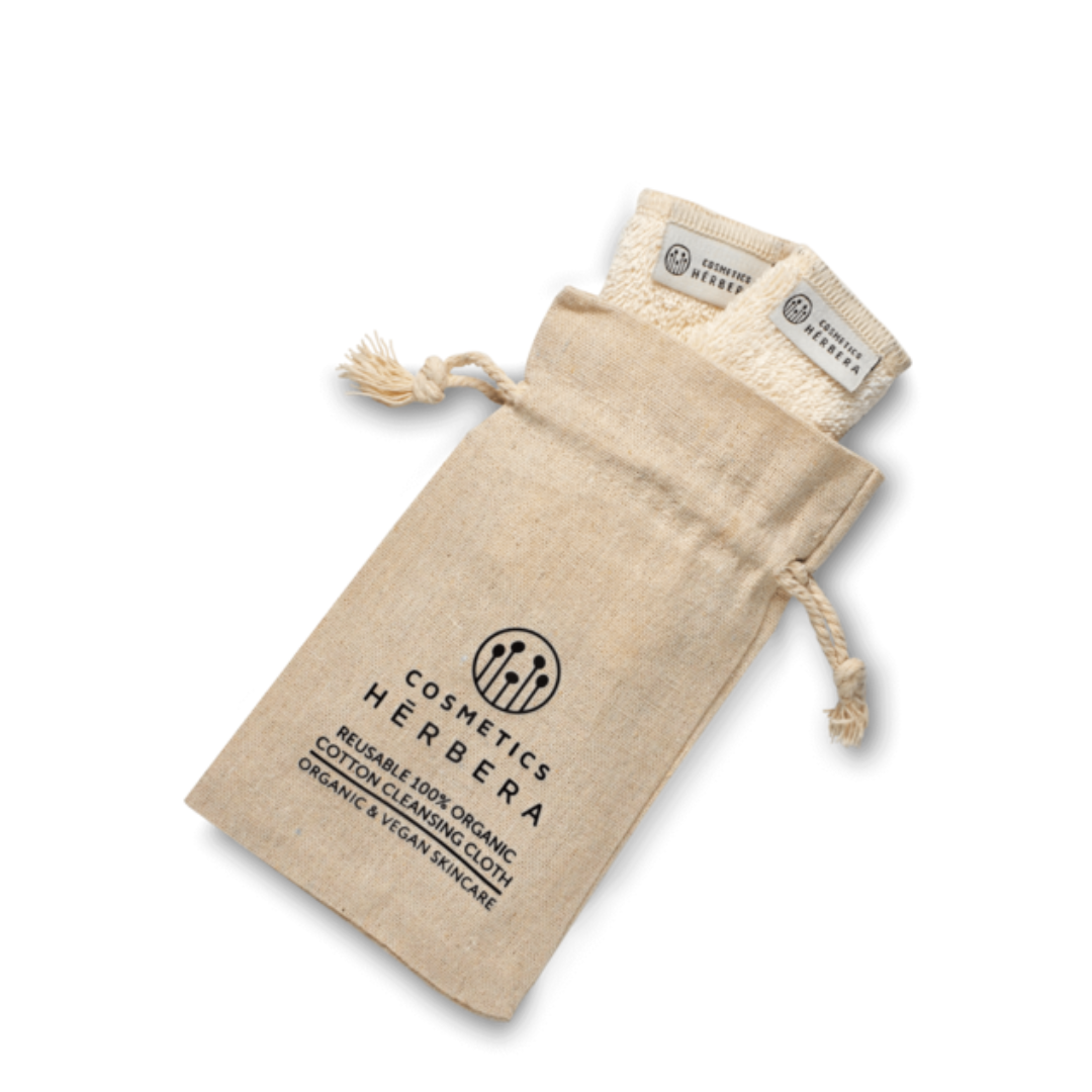 REUSABLE CLEANSING CLOTH 100% ORGANIC COTTON