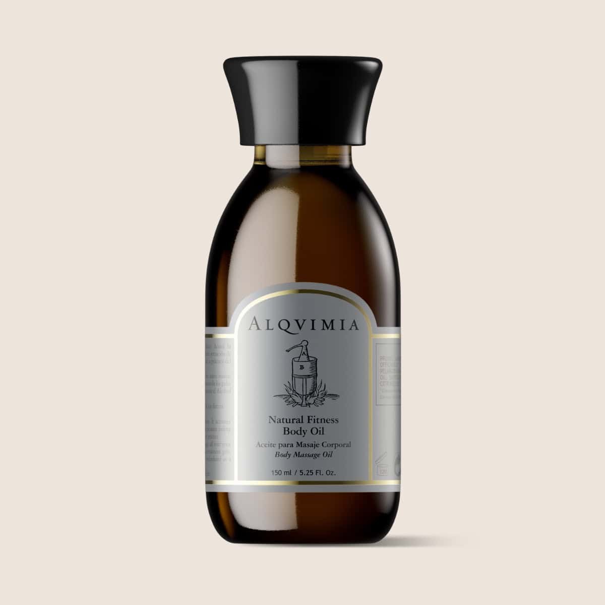 Aceite Corporal Natural Fitness de Alqvimia, 150 ml