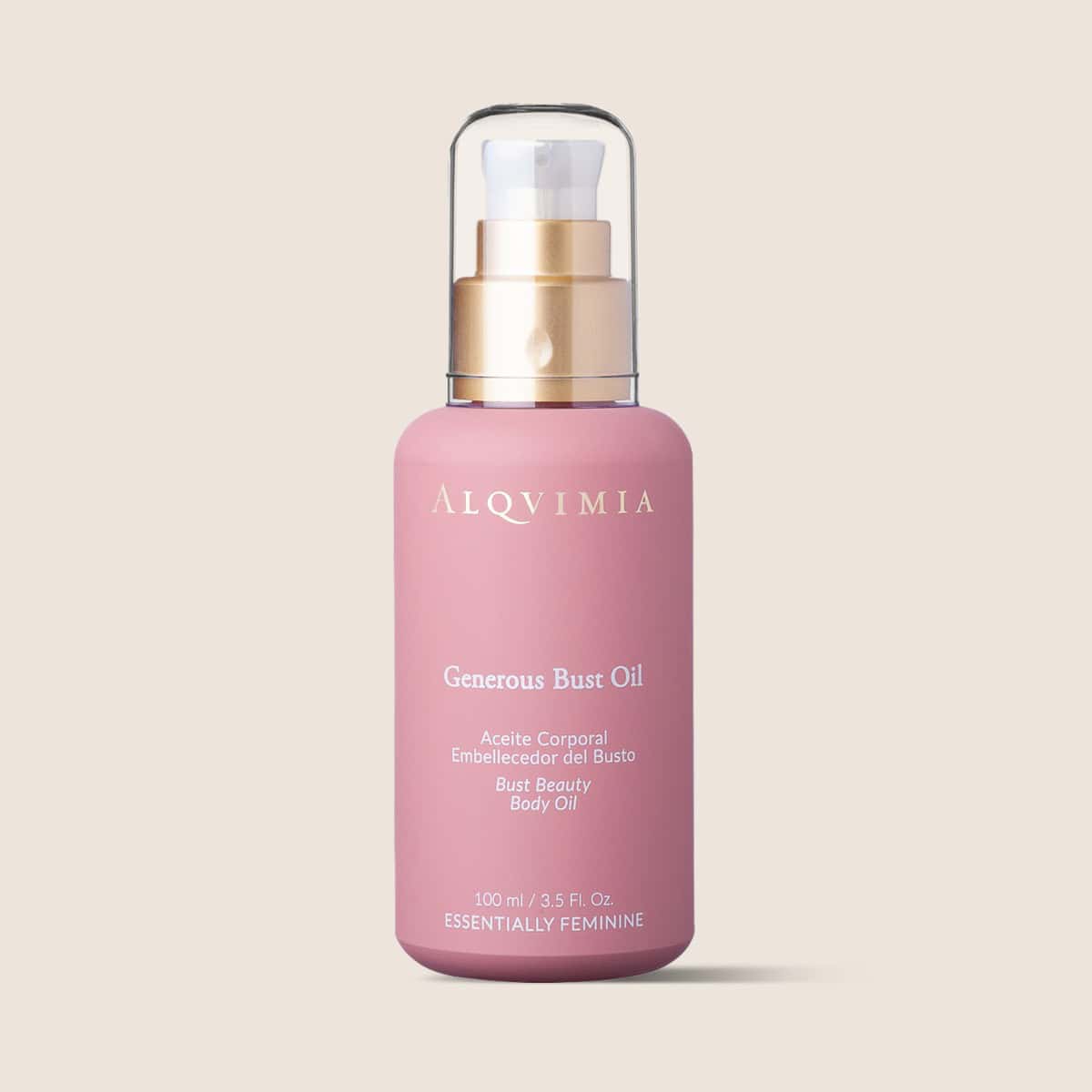 Aceite Generous Bust de Alqvimia, 100 ml