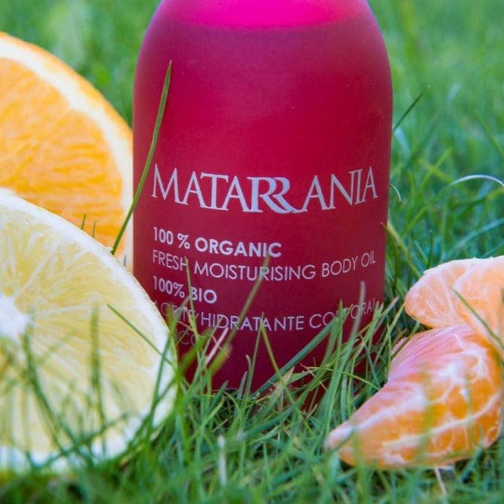 ACEITE HIDRATANTE CORPORAL LIMÓN,NARANJA Y MANDARINA  100% BIO