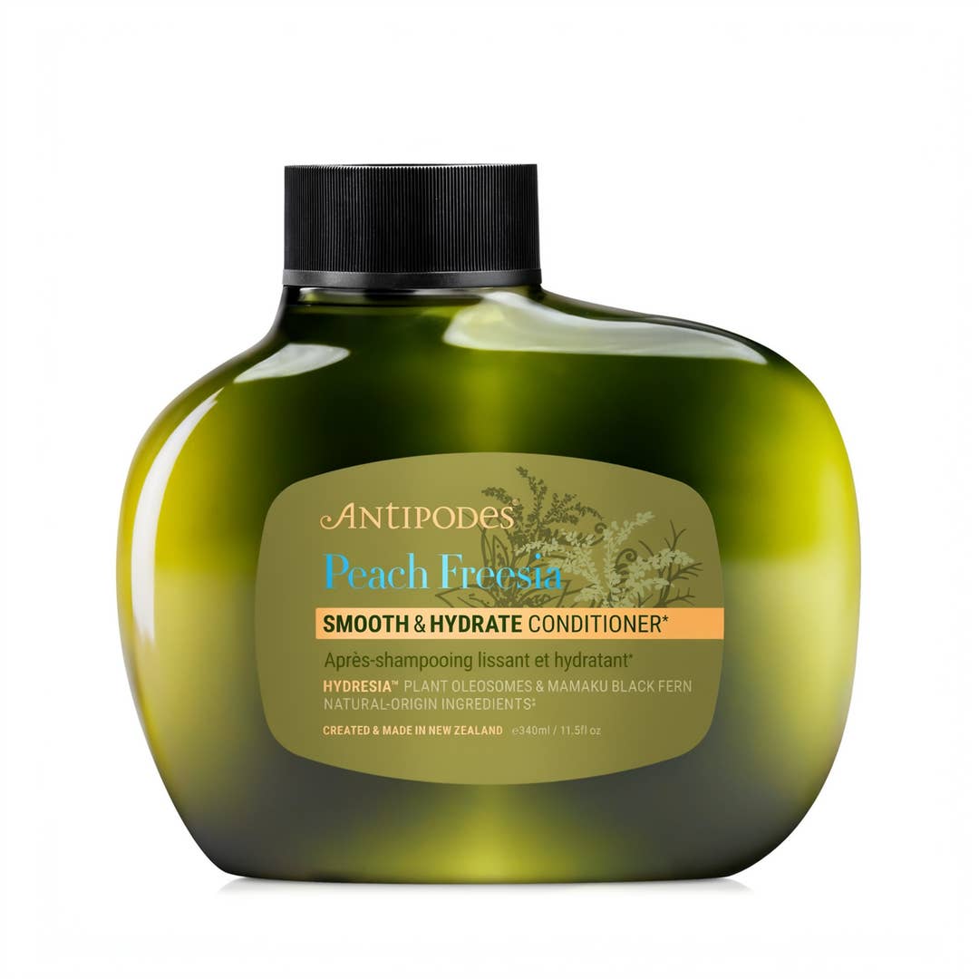 Acondicionador Melocotón y Freesia Alisante e Hidratante Antipodes 340 ml