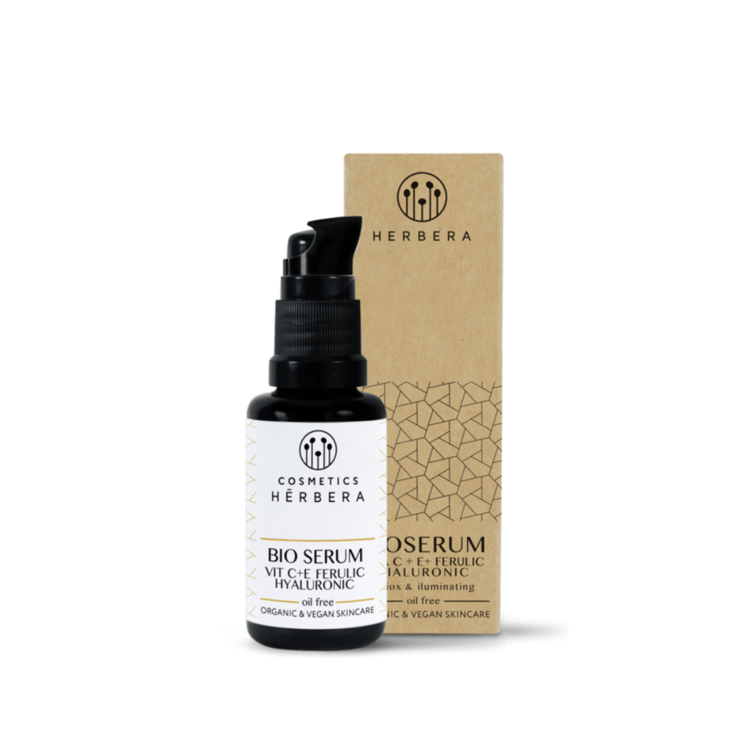 BIOSERUM VITAMINA C+E+FERULIC+HIALURONIC OIL FREE