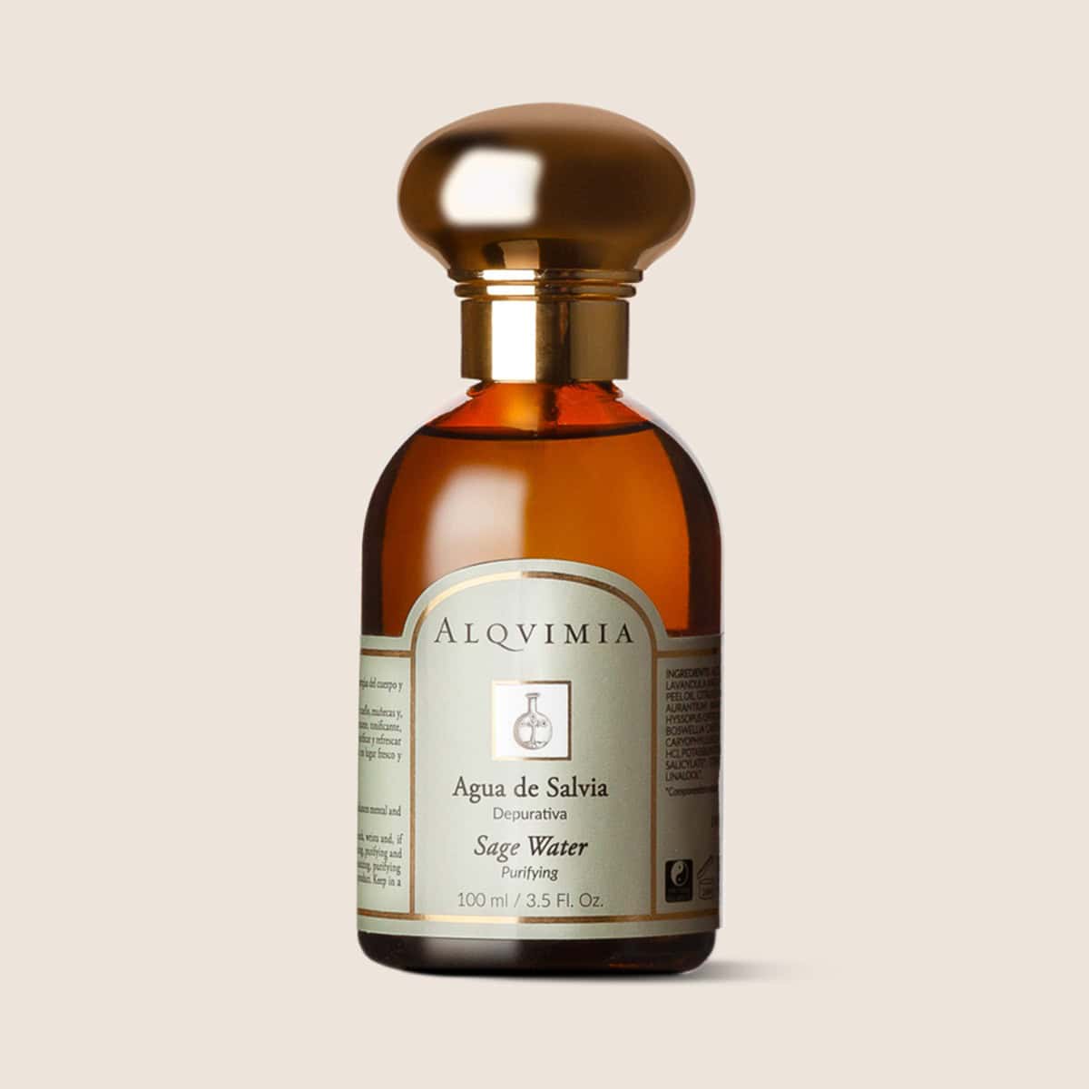 Agua Depurativa de Salvia de Alqvimia, 100 ml