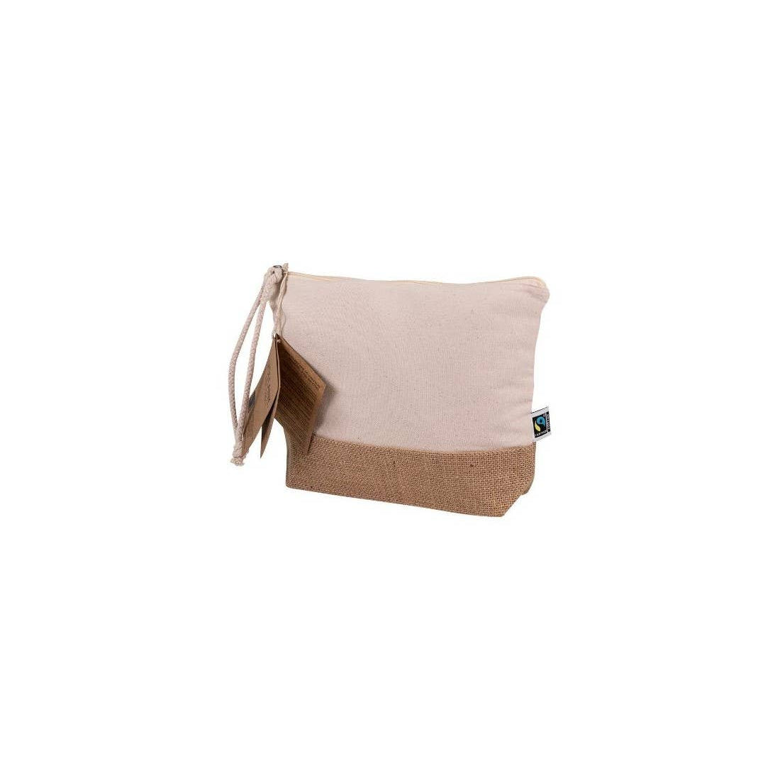 Neceser de algodón reciclado y yute de Misihu