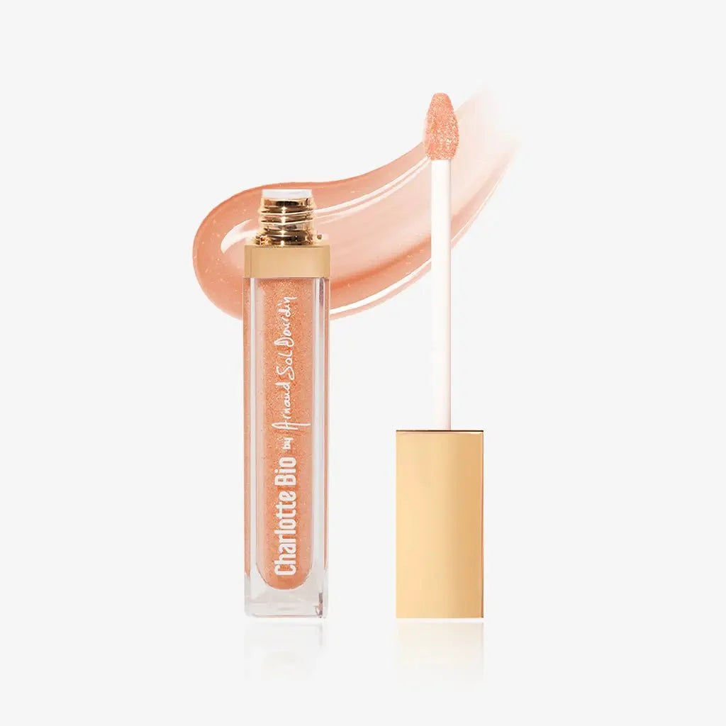 Lip Glow Charlotte Bio tono Highlighter, irisado
