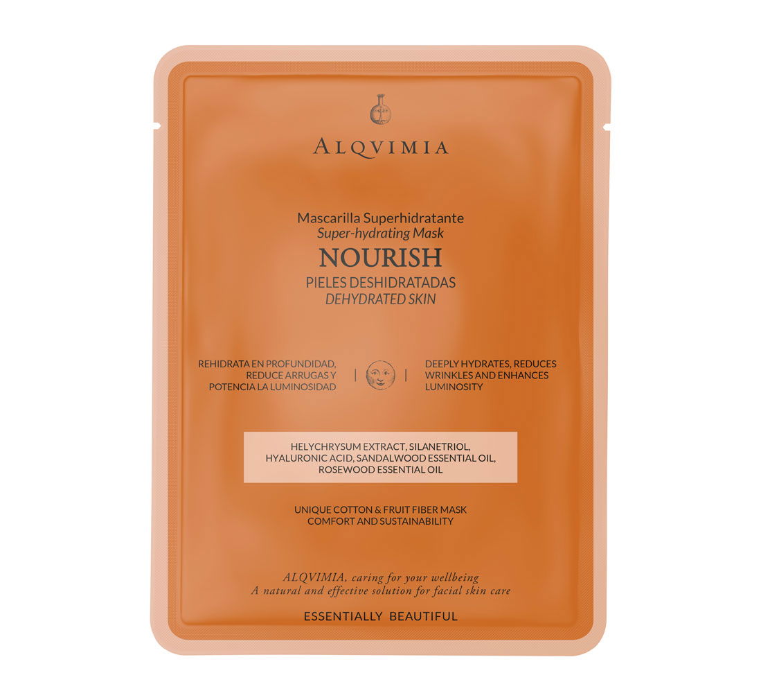 Mascarilla facial Nourish de Alqvimia
