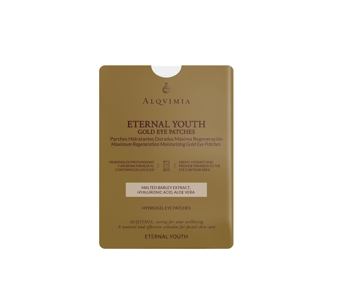 Parches de ojos Eternal Youth Gold de Alqvimia