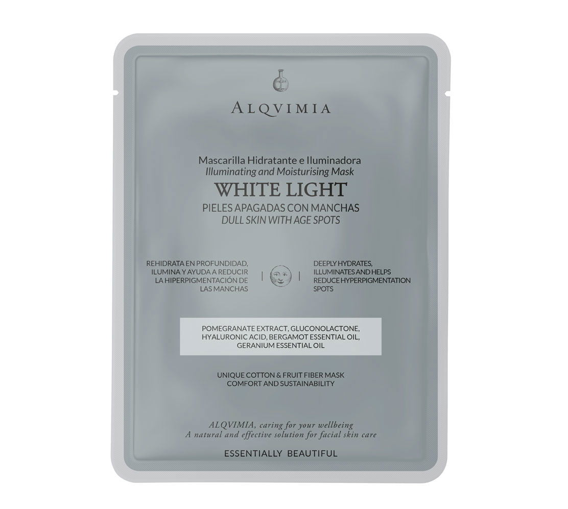 Mascarilla facial White Light de Alqvimia