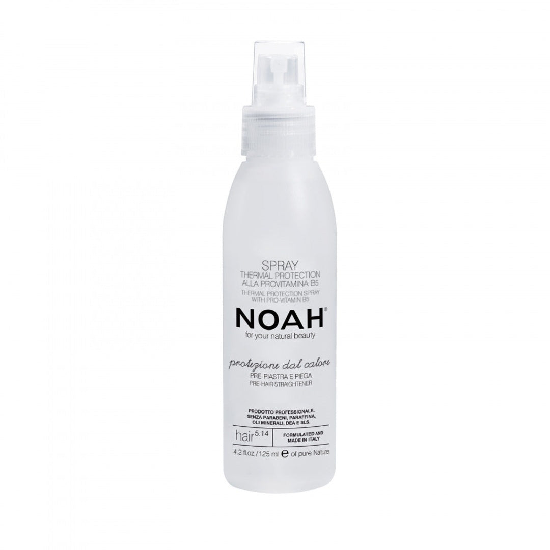 Spray protector térmico 5.14 de NOAH con pro-vitamina B5 y proteína de arroz, 125 ml