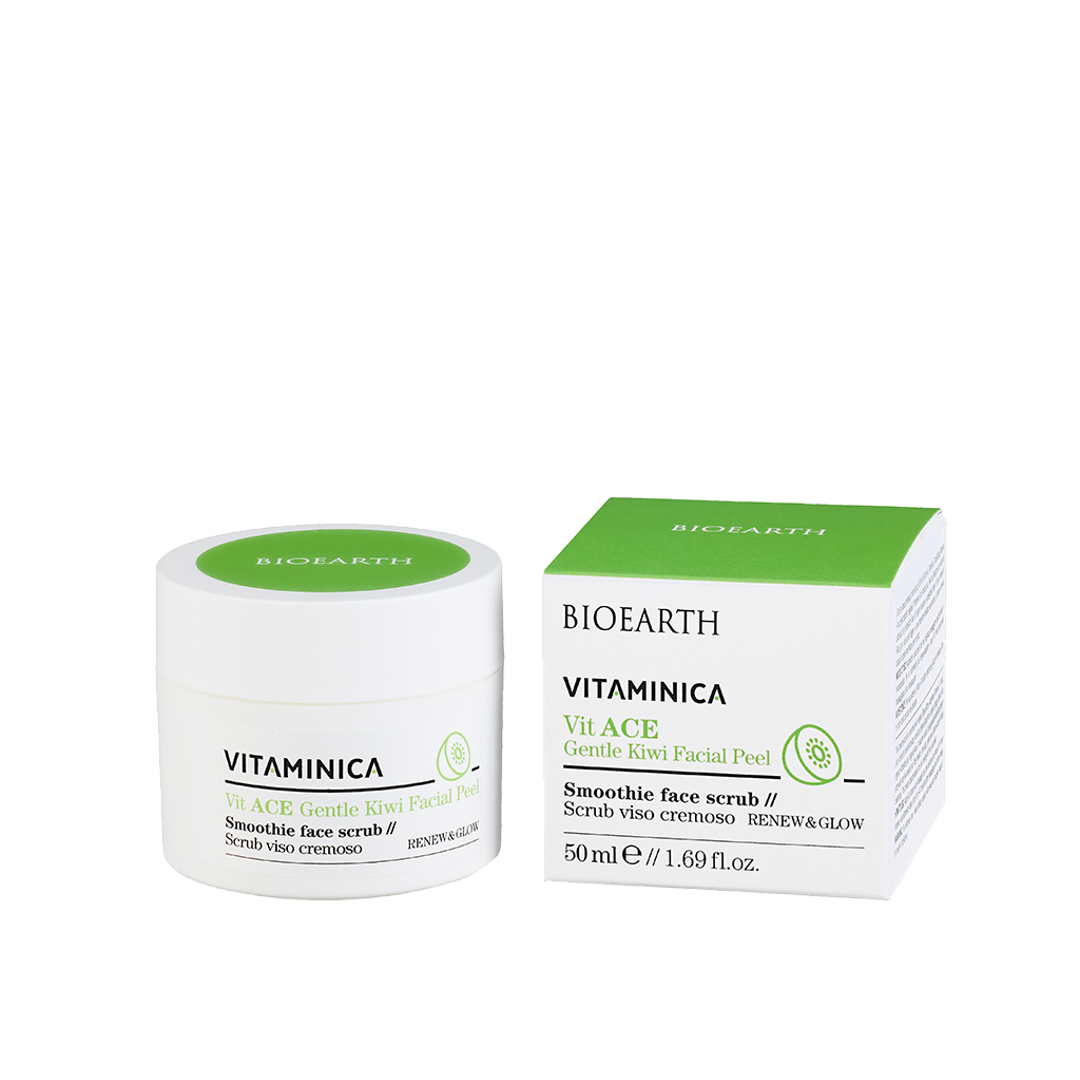 Exfoliante facial de kiwi Bioearth Vitaminica